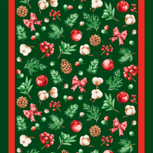 Вафельное полотно арт. 60 наб. гр рис. 29405/1 Зимнее чудо, 50см