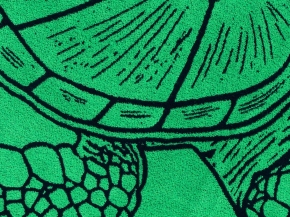 6с102.413ж1 Морская черепаха(темн-син7) Полотенце махровое 81х160см