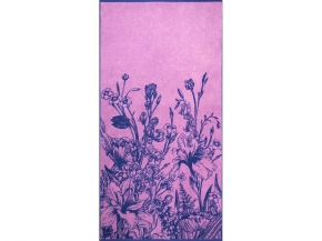 6с102.413ж1 Предчувствие(пурпурн3) Полотенце махровое 81х160см