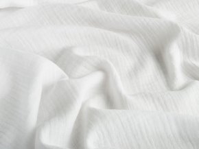 Ткань 12532/C#2  Муслин белый  ширина 135см