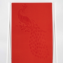 6с102.411ж1 Павушка(1корал.роз) Полотенце махровое 67х150см