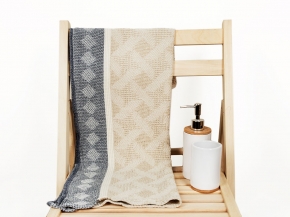 18С310-ШР/у. 45*65 Полотенце "Абстракция-2" цв. 4 рис. 354 синий