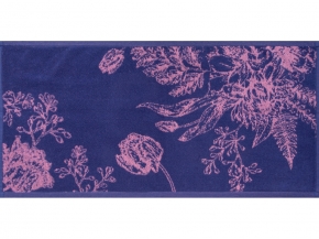 6с104.413ж1 Очарование(пурпурн3) Полотенце махровое 81х40см