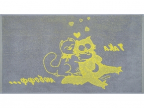 6с103.412ж1 Така любофф (лимон1) Полотенце махровое 50х90см