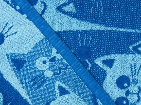 6с104.413ж1 Мир котов (яр.морской) Полотенце махровое 81х40см