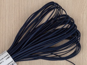 1С14-Г50 (рис.5507) ШНУР ОТДЕЛОЧНЫЙ (сутаж) т-синий*030, d-2.5мм (рул.20м)