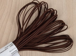 1С14-Г50 (рис.5507) ШНУР ОТДЕЛОЧНЫЙ (сутаж) коричневый*007, d-2.5мм (рул.20м)