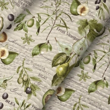 Вафельное полотно арт. 60 наб. гр рис. 62011/1 Aвокадо, 50см