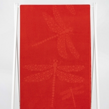 6с102.411ж1 Стрекозы(1корал.роз) Полотенце махровое 67х150см