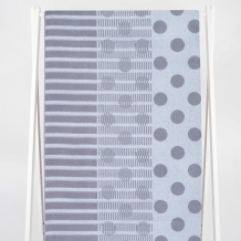 6с102.411ж1 Горох (серебряный1) Полотенце махровое 67х150см