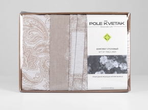 24С63-ШР/уп.кор. Комплект столовый 140*260 + 6 салф. 30*30 "Вяртанне" цв. 3 рис. 219