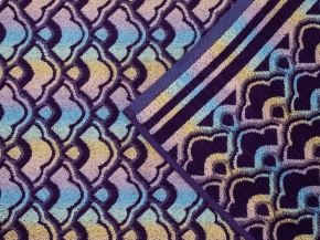 6с102.411ж1 Валери (черничная радужка) Полотенце махровое 67х150см