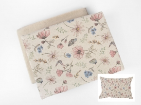 24С185-ШР/у/уп.кор. 215*175 КПБ "Цветочный узор" цв. 1 рис. 197