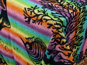 3с109.411ж1 Океан (т.радужка) Плед 208х150 см