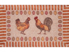 19С42-ШР/ст. Салфетка декоративная 30*48 "Ферма-2" цв. 1 рис. 427