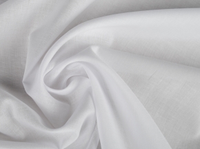 Ткань 12548/C#1 Батист белый, ширина 140см