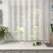 21С6642-Г50 ЗАНАВЕСКА белый 1.70 м*1.60 м