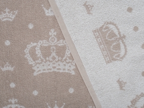 3с109.412ж2 Королевский принт (лен3) Плед 208х200 см