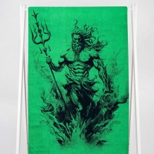 6с102.413ж1 Посейдон (темно-синий7) Полотенце махровое 81х160см