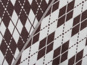 8с11.111ж1 Ромбы (ДТЭ шоколад) Покрывало декорат.206х230см