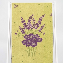 6с102.411ж1 Прованс-букет(3-сирень4) Полотенце махровое 67х150см