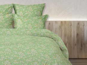 Перкаль набивной арт 140  рис 64053/1 Милора зеленый, 150 см