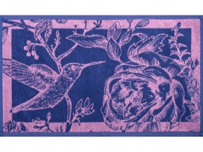 6с104.411ж1 Пробуждение(пурпурн3) Полотенце махровое 67х40см