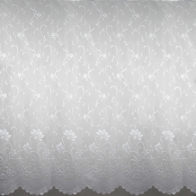 1.80м 16021 Тюль-жаккард Lila 180 см (WHITE, W1592)