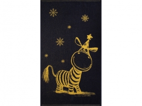 6с103.412ж1 Зебруся(т.желтый) Полотенце махровое 50х90см