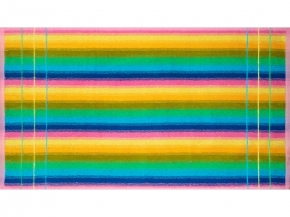 6с103.512к1 Радуга (розовая ярк.рад1) Полотенце махровое 50х90см