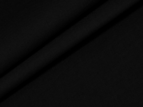 Бязь гладкокрашеная арт. 262 Классика ГОСТ черная, ширина 150см