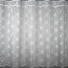 1.20м 36010498 Тюль-жаккард Lila 120 см (WHITE, W1592)