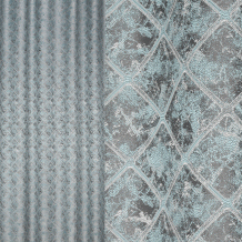 Портьера жаккард ромбы (V.29265-2), 298см