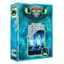 КПБ 1.5 хлопок "Как приручить дракона" Neon (50х70) рис. 16136-1/16126-1 Таинственный мир