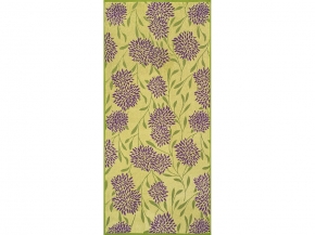 6с102.411ж1 Арт-хризантемы(3-сирень4) Полотенце махровое 67х150см