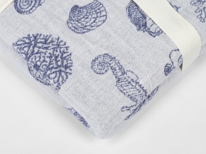 23С83-ШР/у./л.с.уп. 120*160 Плед "Море" цв. 50 рис. 71 синий