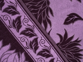 3с109.411ж1 Букет хризантем (фиалка4) Плед 208х150 см