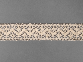 К-034-57-1 Кружево 34мм, молочный