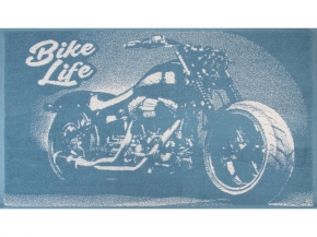 6с103.412ж1 Bike Life (морская пена1) Полотенце махровое 50х90см