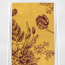 6с102.411ж1 Очарование(кр.дерево1) Полотенце махровое 67х150см