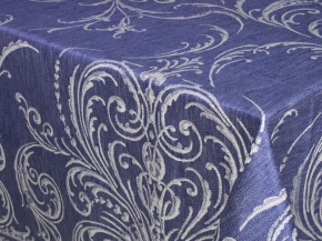 0с34-ЯК Скатерть 178*229 "Фейерверк" цв. синий