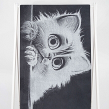 6с102.413ж1 Каспер (графит) Полотенце махровое 81х160см