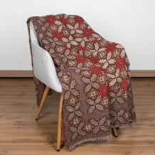 20с48-ШР/у./рул. 110*170  Плед "Истоки" рис.649 цв.2