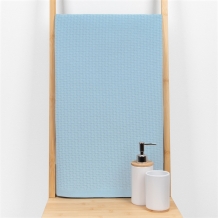 21С105-ШР+Гл 65*95 Полотенце "Суфле плюс" цв. 1802 рис. 815 серо-голубой