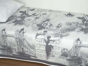 8с11.111ж1 Иллюзия (ДТЭ графит1) Покрывало декорат.206х230см