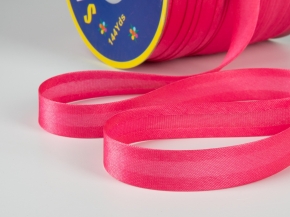 Косая бейка Satin bias ш.1,5см (144ярда/132м) фуксия*144