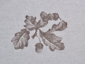 07с24-ЯК Скатерть D-170 "Американская деревня" цв. коричневый