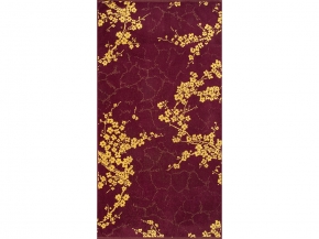 6с102.413ж1 Цветущие(кр.дерево1) Полотенце махровое 81х160см