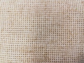25С592 аппр. Ткань для вышивания (пл.192 гр/м2) льняной, ш.150см (Канва 16ct)