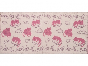 20С211-ШР/у. 130*60 Полотенце "Ночка-1" цв. 3 рис. 993 сиреневый